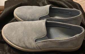 Vionic Pro Avery Suede Blue Shoes. Loafers, footwear, Teachers,  Nurses,   Sz. 9